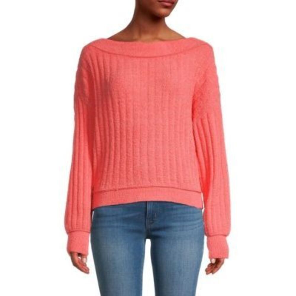 Free People Cabin Fever Pullover Chenille Sweater Size Medium